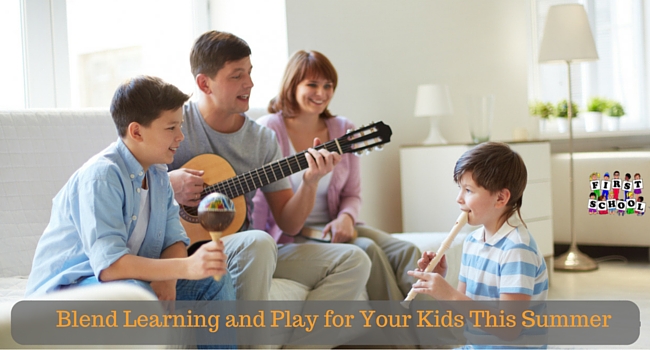 Blend Learning and Play for Your Kids This Summer